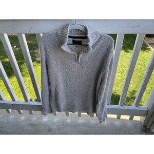 Even Tide Mens Grey Long Sleeve Sweater XL